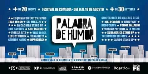 RosarioShows's tweet photo. Se viene!!! Festival de Comedia.
Del 9 al 19 de agosto en @plataformaLVDN.
No digas que no te avise!!! https://t.co/qn5y4Jf2Er