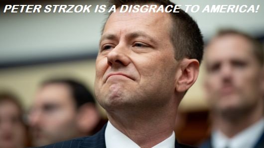 ThePerfectFoods's tweet photo. Peter Strzok needs to be fired from the FBI ~ #FireStrzok https://t.co/AcdYDrYkUt