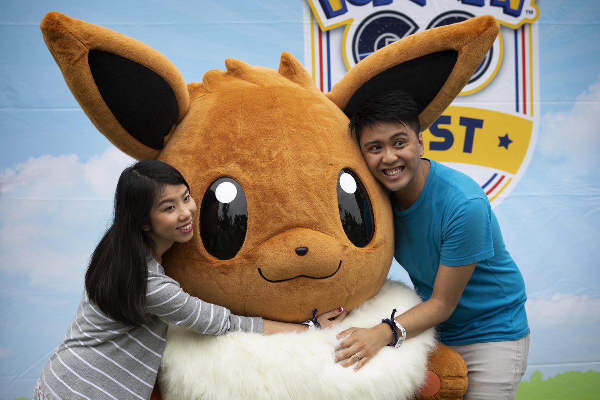 PokemonGoApp's tweet photo. As #PokemonGOFest2018 comes to a close, we want to thank all the Trainers who joined us in Chicago and the millions of other Trainers who participated in this weekend's #GlobalChallenge. Amazing job, everyone! Truly amazing! https://t.co/AbKMvSrGgT