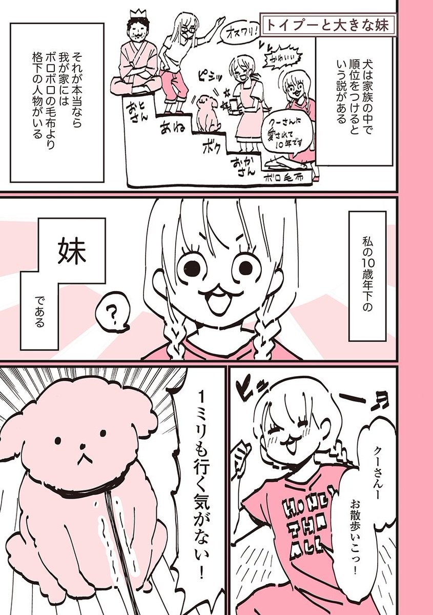 いぬのお兄さんと、にんげんの妹。

過去回はこちらから読めます→ 