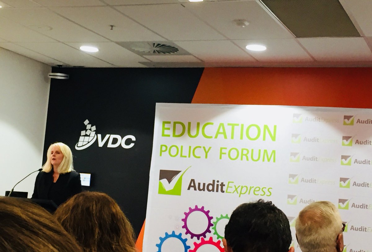 waperry's tweet photo. Interested to hear @karenandrewsmp vision for #VET sector in #Australia - does #training align with needs of #industry with many examples of mismatch between #qualifications & #Jobs? #Germany is undertaking a full review of their #VET system & we also need to #VETPolicyForum https://t.co/CQr9cLs5k6