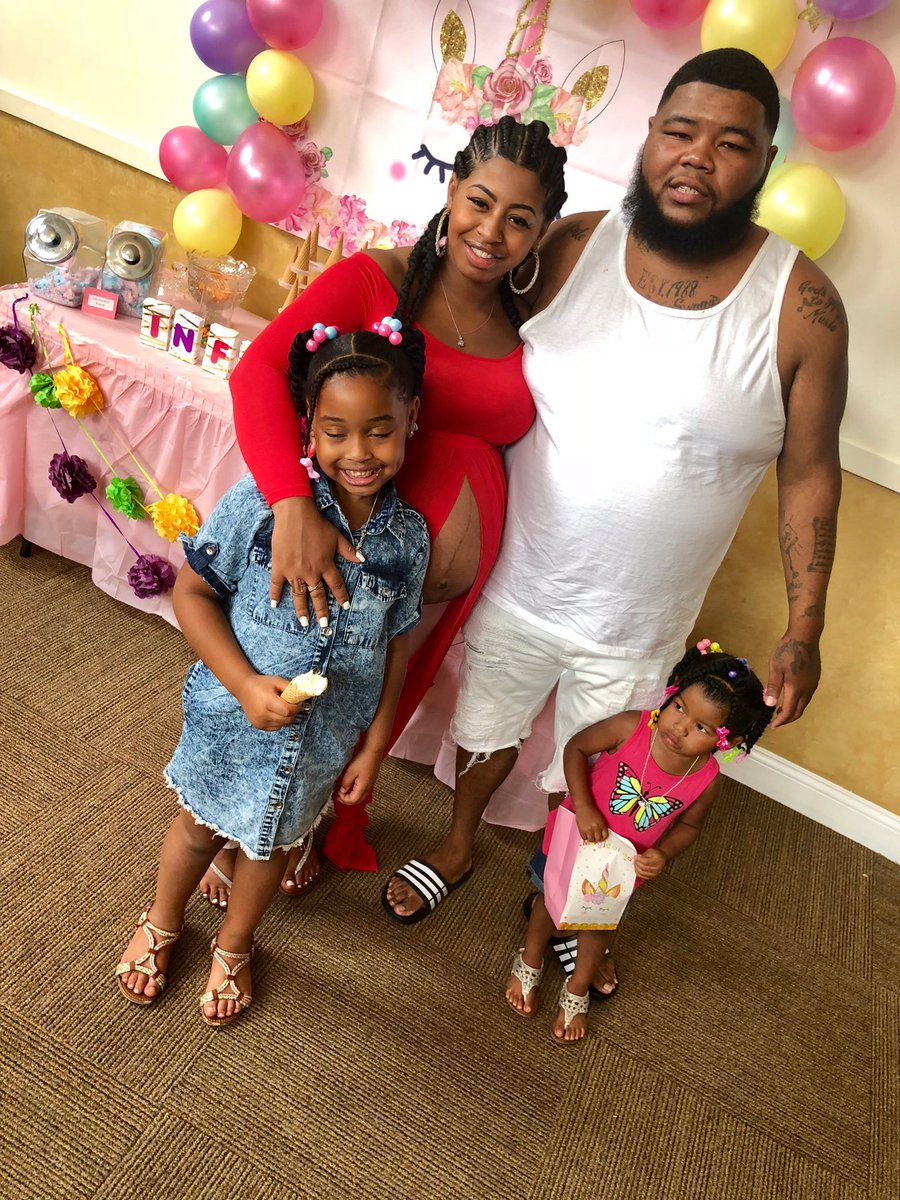 Dear3arl's tweet photo. Surprise #BabyShower!!! I appreciate everybody who was there and was apart of today.. I just wanna say "Thank y'all"... #BabyInfinite💙 https://t.co/JFWd7VPXe0