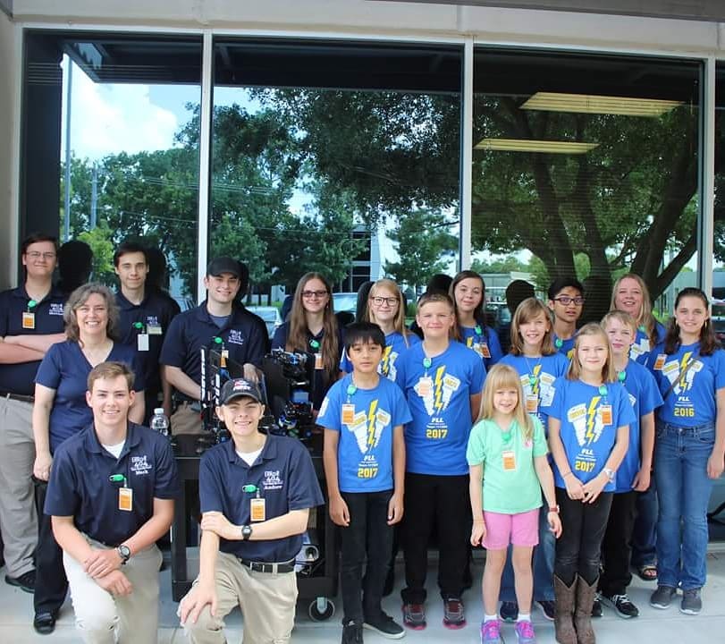 FLLThunderbolts's tweet photo. Thanks @schneiderElectro for having us!  We enjoyed visiting you and learning how what you do compares to what we do! #morethanrobots #FLL #firstintexas https://t.co/Yp4K7QnIMa