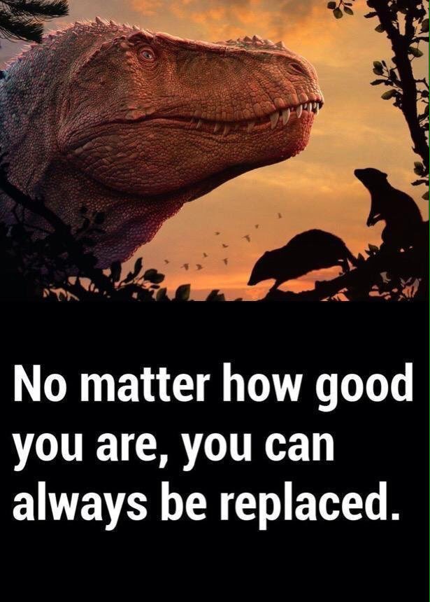 SigmarFrota's tweet photo. #MondayMotivaton ... Fitness still in fashion today even after 65 million years👇👇👇 #keepevolving https://t.co/KvQ8705TxH