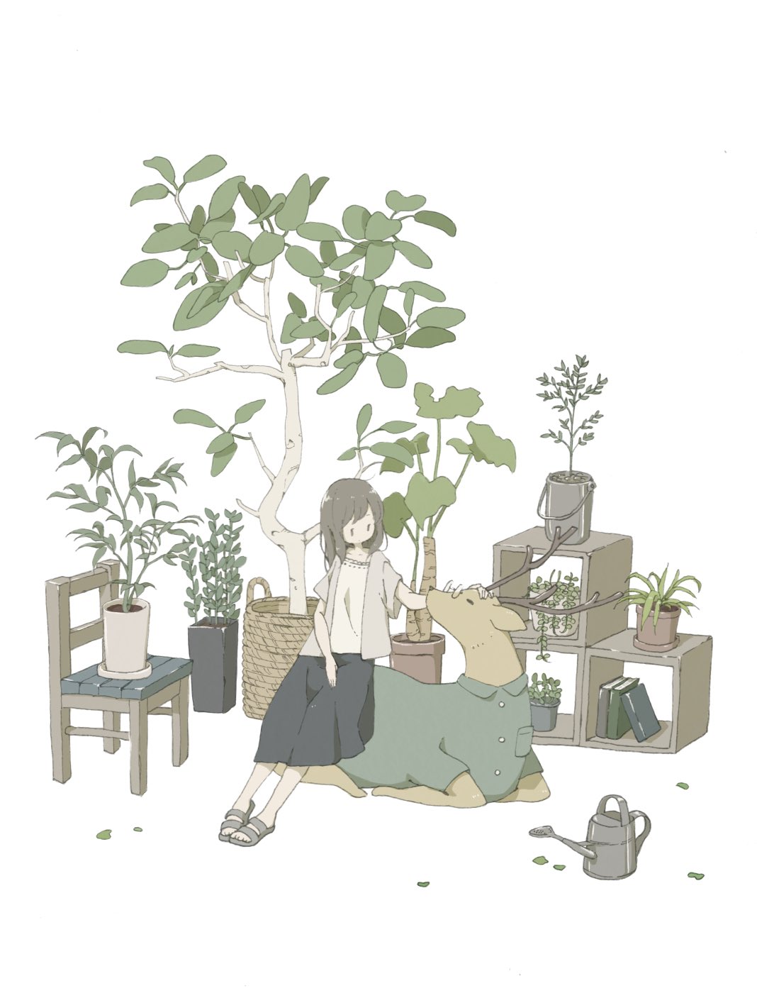 Moffmachi Green 16 Illustration イラスト T Co Ne2nphlhgu T Co Fn9qdpnvrl Twitter