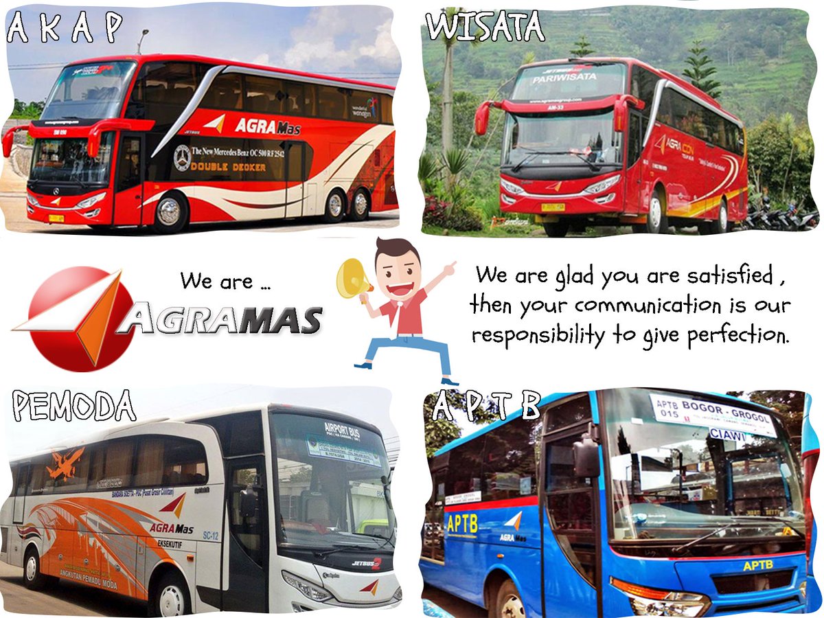 Agra Mas solusi transportasi yang menjangkau lebih dari 40 rute perjalanan di pulau Jawa menjadi lebih mudah dan cepat.

#agramas #agramaslovers #busindonesia #ayonaikbis