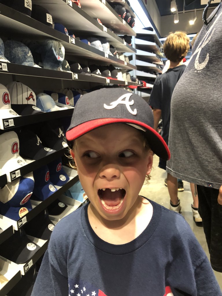 PJHRudy's tweet photo. 1st @Braves games ⚾️😎 for @PJHRudy #suntrustpark was awesome! #GoBraves #ChopOn #notatoddleranymore https://t.co/aFB2AIszVH