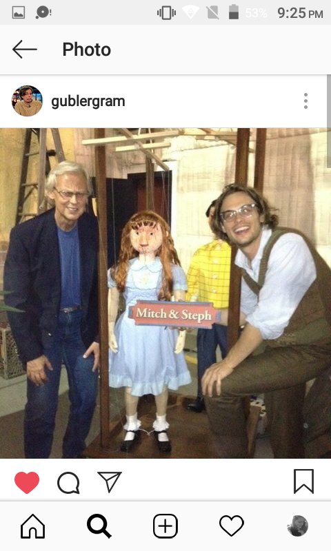 DrSpence1981's tweet photo. Matthew and his dad.
@GUBLERNATION @CrimMinds_CBS https://t.co/HWZWrYErCK
