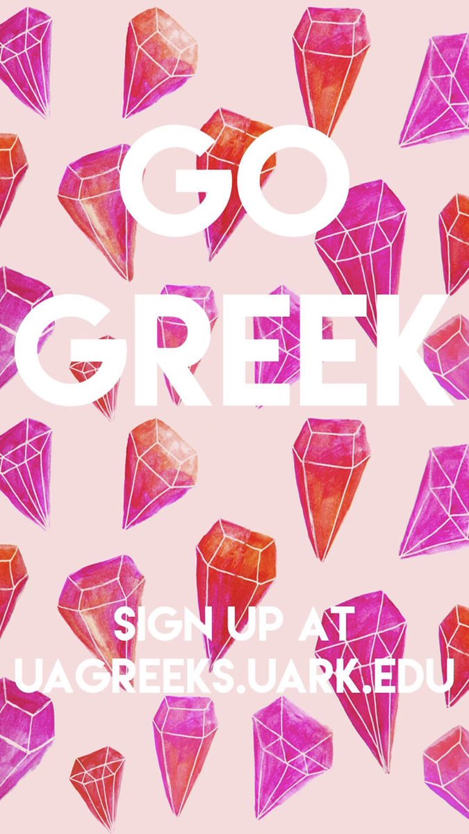 #uark22 #gogreek <a href="/UarkPanhellenic/">Arkansas Panhellenic</a>