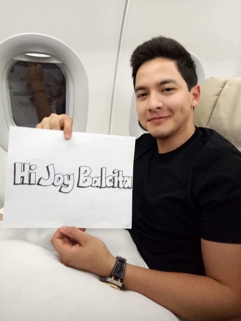 You made 2 confirmed bookings for July 16. Making sure you will be home for #ALDUB3Years Anniversary. Love moves in mysterious ways, you made it sa earlier booking.  Di pa din ako maka get over sa fan sign. Sa F/S na nag effort e hug kita pag nakita kita. 😘