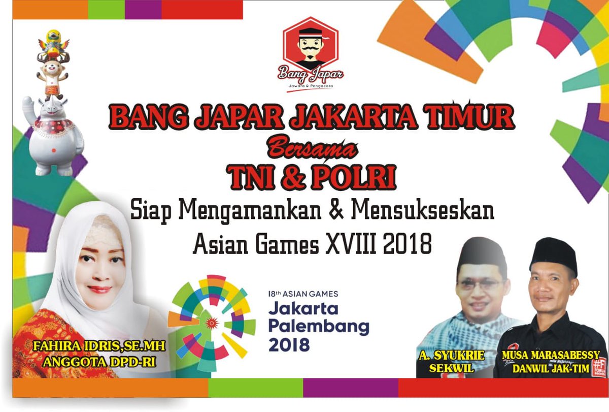 Sukseskan Asian Games Tahun 2018