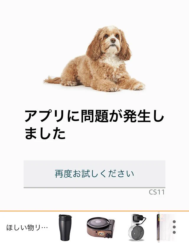 実はレア？Amazonのサーバーがダウンすると色々な犬の写真が表示されるｗｗｗ