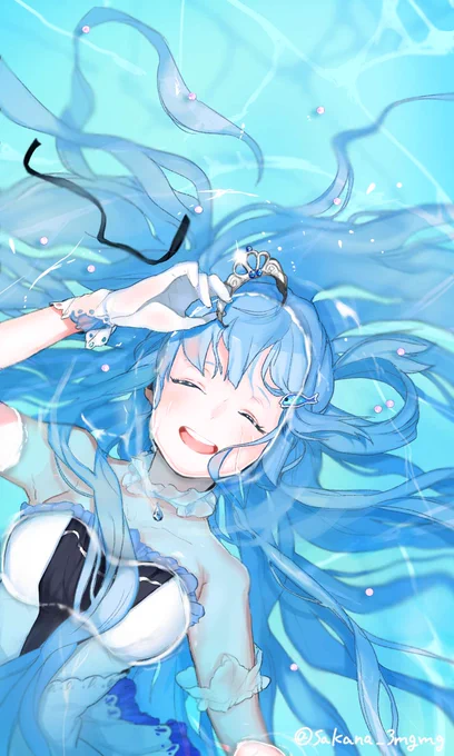 海の日なので2年くらい前に描いた浅利七海をば 