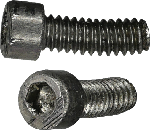 RobotRoom's tweet photo. Ever hear yourself make a mistake when machining, inspect the tool, and breathe relief that you apparently got away without damage? Years later, as I unscrewed a tiny 0-80 screw to replace a cut off blade, I found the damage. https://t.co/OlaT6xFvnJ