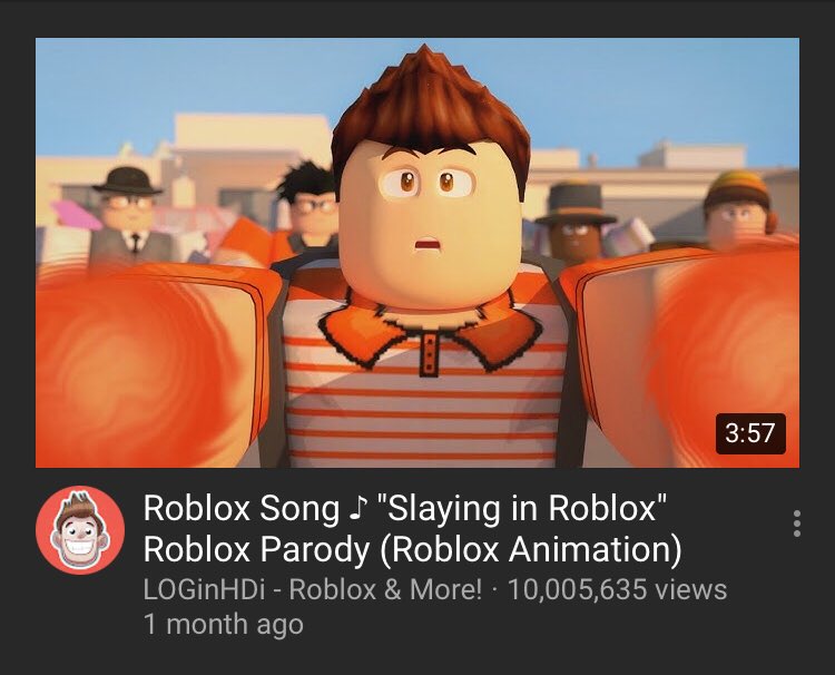 Loginhdi On Twitter Slaying In Roblox Just Passed 10 Million I Thought It Would Well But Never This Well Thanks So Much Everyone For The Crazy Support On It I M So Glad - slaying in roblox original song