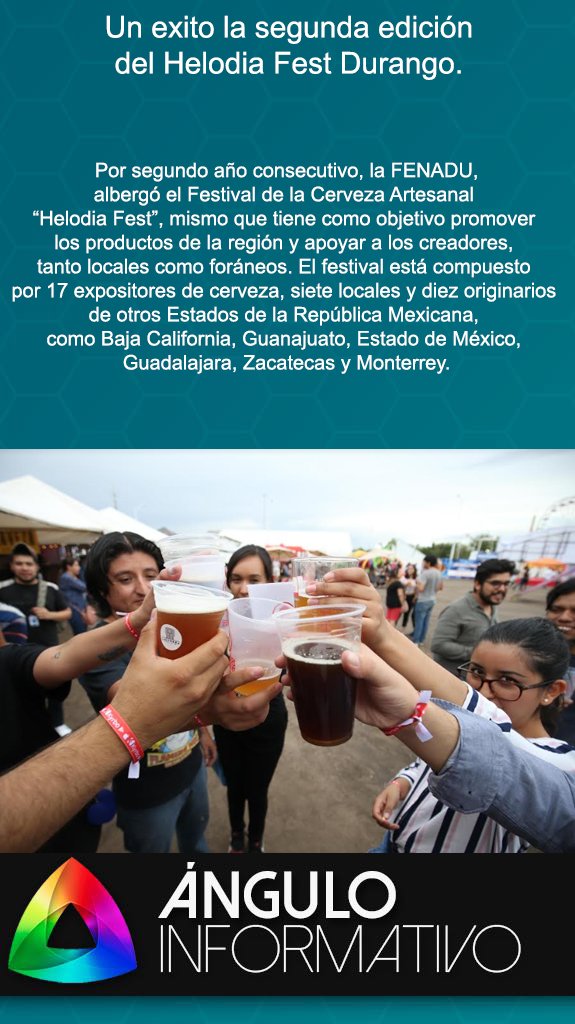#ÁnguloDuranguense | #Durango | Exitosa segunda edición del #HelodiaFest en la <a href="/FenaduOficial/">brillito de amanecer</a> | <a href="/caniracdgo/">Canirac Durango</a> <a href="/yoshmunoz/">Jorge Muñoz</a> <a href="/canacodurango/">Canaco Durango</a>
