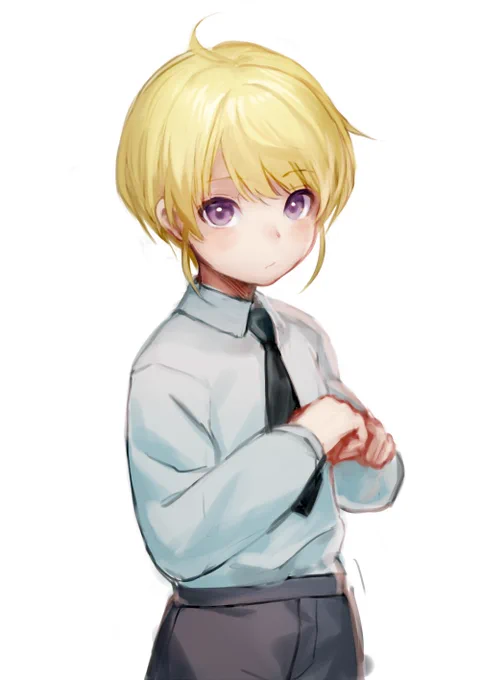 ショタピエ落書き~おぼっちゃま～ってかんじ(?) 