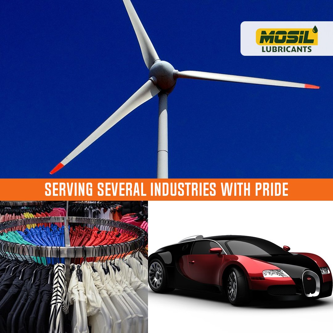 mosillubricants's tweet photo. We are proud to fulfill the requirements of automobile, textile, wind power and several other industries with smooth operations!  Visit https://t.co/jhDu8RTcWK to learn more. 
#Mosil #PowerHouse #FulfillingNeeds https://t.co/LU26xCKf5c