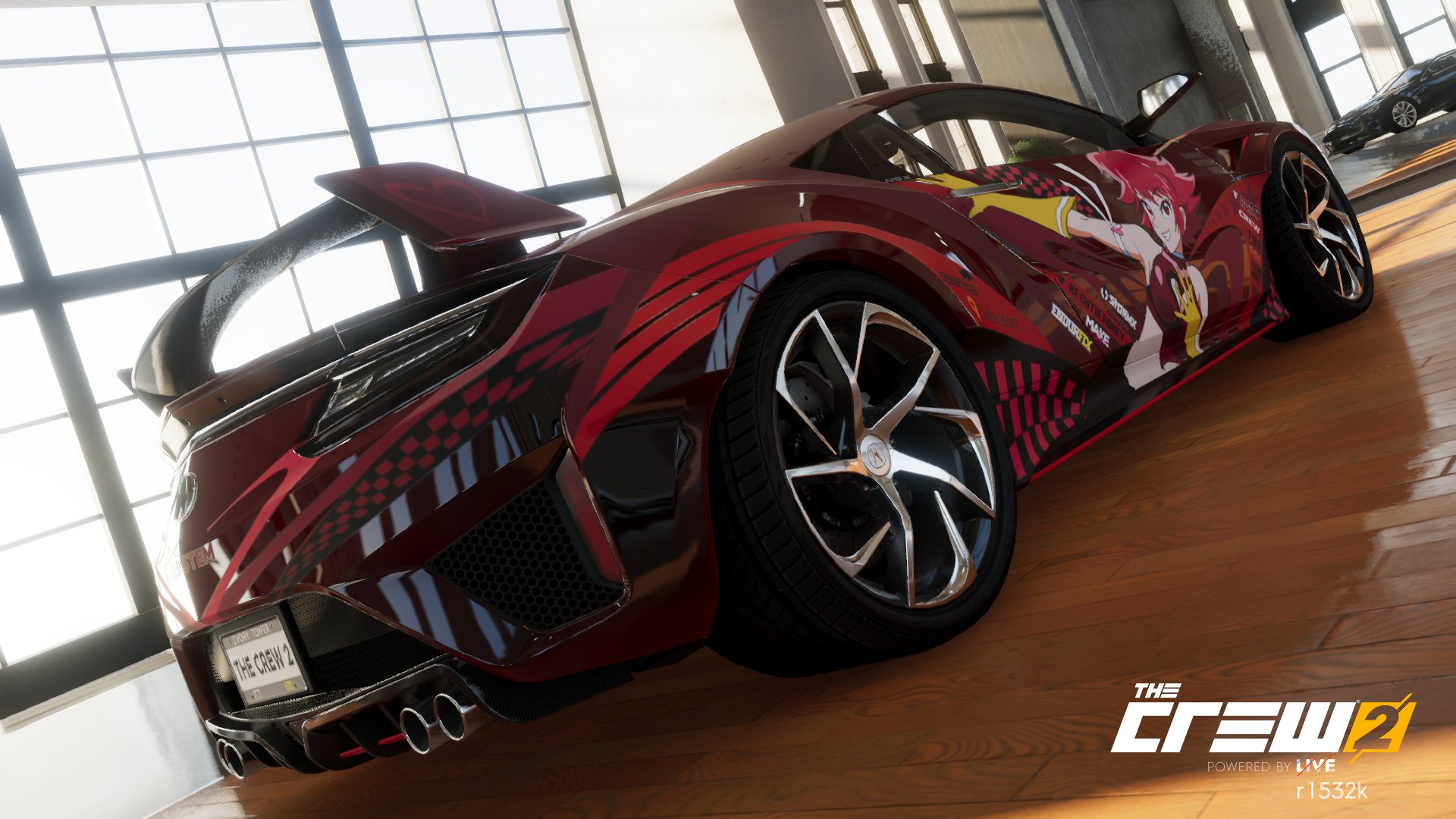 The Crew2で制作した痛車 Twitter