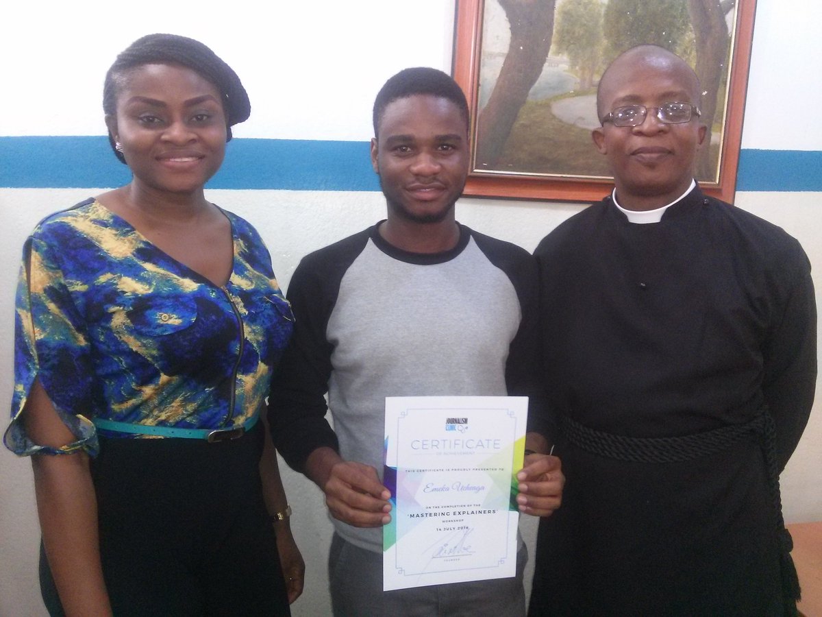 Clinic4Journos's tweet photo. More photos from the training on Saturday with @BusinessDayNg during the presentation of certificates. #ExplainerJournalism @EmekaUcheaga @fenbaya @roselineamadi @nkemose @bunmibailey @Micheal62950194 https://t.co/iym8ZRojgN