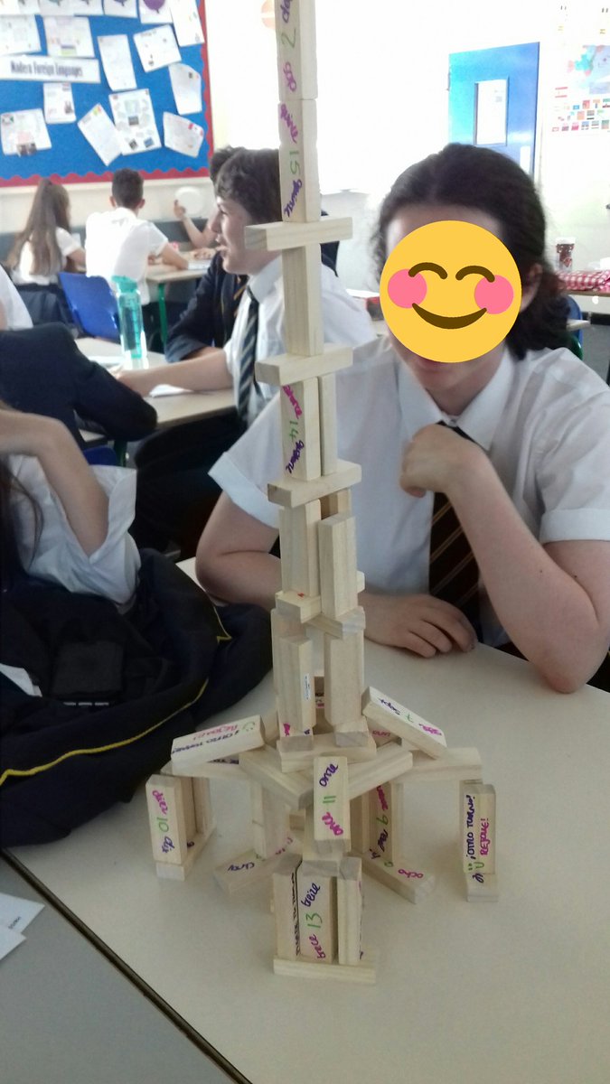Year 10 Eiffel Tower competition @SRASecondary #lastweekofterm