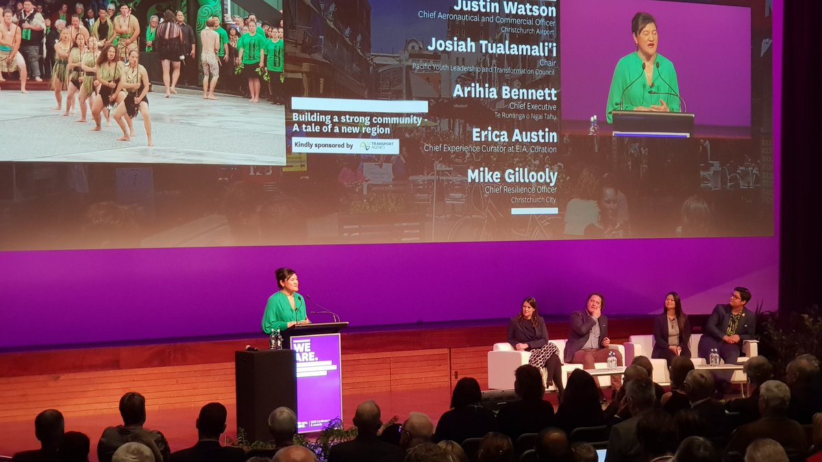 This morning at #lgnz2018 CEO Arihia Bennett highlighted the importance of rangatahi in our future planning and encouraged <a href="/lgnz/">Local Government NZ</a> to think about the future with their mokopuna in mind
#kaitiakitanga
#rangatiratanga
#tohungatanga
