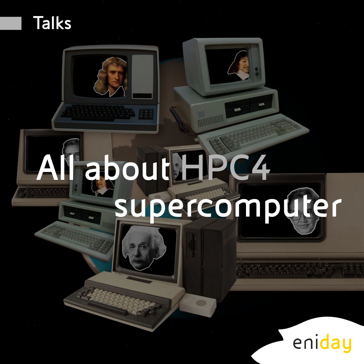 eni's tweet image. If everyone on earth had a computer to carry out 2,5 million operations a second, the combined result would not have the calculating power of the #HPC4! Find out more on eniday.com #eniday