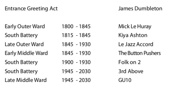 KPMGCastleNight's tweet photo. Following a wonderful Friday 13th Castle Night with 1350 visitors ... here's the programme for Friday 20th. https://t.co/MUDooPP4pu