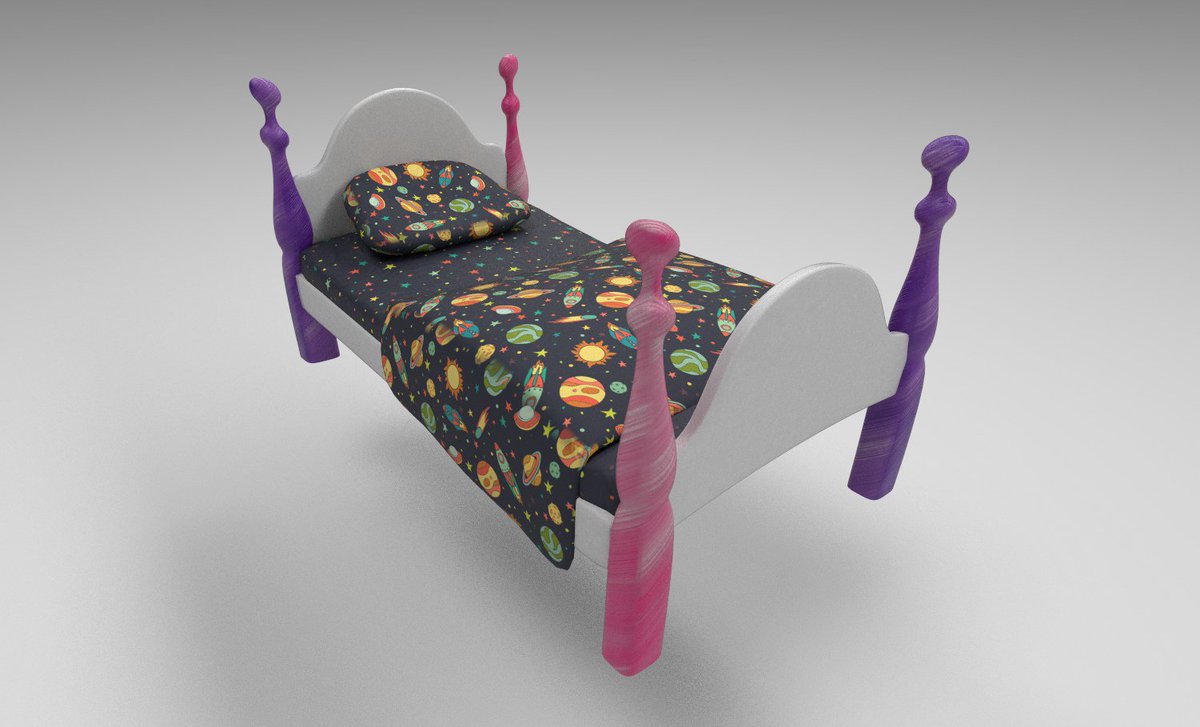GameGatorStudio's tweet photo. Stylized cartoon baby bed - updated graphics. 🛏 #FurFury #FurFuryGame #gamedev #indie #tetralab #tetralabgames #indiedev #gamedeveloper #UE4 #UnrealEngine4 #Raccoongames #substancepainter2 #substancepainter #concept #Conceptart #cookies #3dguitar #cartoonbed https://t.co/fLi4Yo9tOG