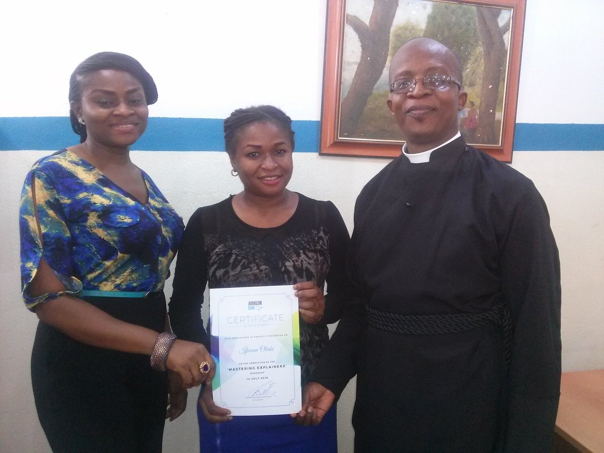 Clinic4Journos's tweet photo. Our training on Saturday with @BusinessDayNg journalists ended with presentation of certificates. Here, some images from the ceremony #ExplainerJournalism @izik208 @Micheal62950194 @Ifeco24Okeke @roselineamadi @cindymillz1 https://t.co/oLNHjAHiPY