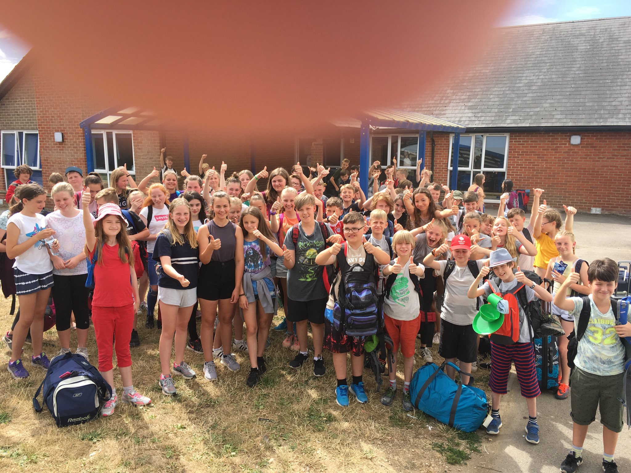 Langtree School on Twitter "Our Y7 Campers are ready for the off at