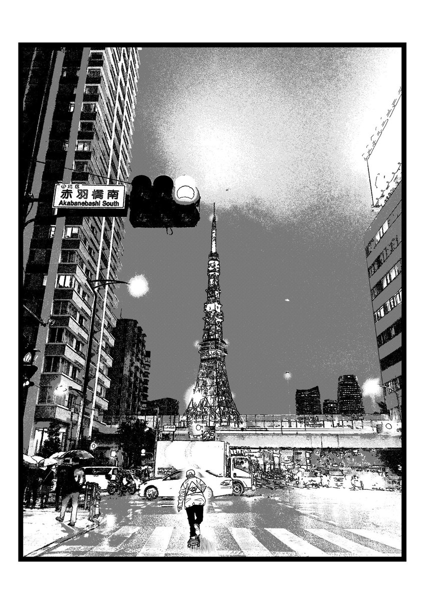 ?"TOKYO TOWER PUSH"?

#skateboarding #Illustrations 