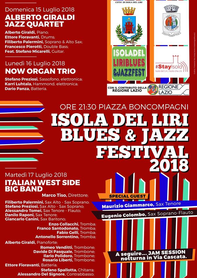 Concerts of this week: 
16.7. Liri Blues &amp; Jazz Fest, Isola del Liri, Italia 
19.7. Pori Jazz Festival 
20.7. Hotelli Punkaharju
21.7. Knehtilä Jazz 2018, Hyvinkää 
22.7. Keltainen Talo, Janakkala 
Available the new album of Organ Brothers with Kari Antila &amp; Tuomas Timonen