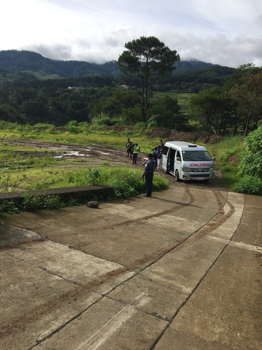 PNPBauko1's tweet photo. #PNP PATROL Plan 2030
"Brotherhood is the very price and condition of a man's survival"-Carlos P. Romulo
#securityand assistance at Bauko Central School ground, Poblacion, Bauko, Mountain Province during the airlift of our comrade from 81 IB, 7ID, PA operating troops to La Union https://t.co/7EZkjiC5EK