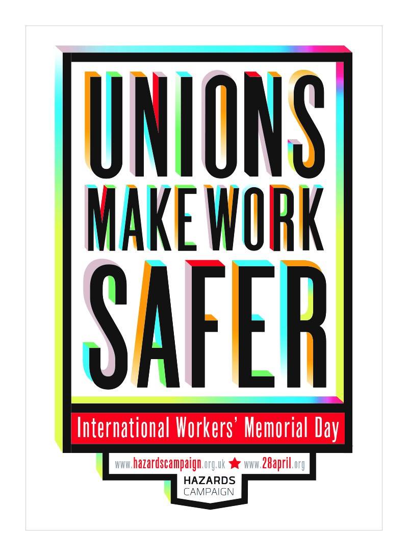hazardscampaign's tweet photo. @unionsnsw @jeremycorbyn @unionsaustralia And children especially should be taught the vast body of evidence that shows Union make work safer!   Joing union could save your health and your life! #IWMD18 https://t.co/Rq1PbKMxli