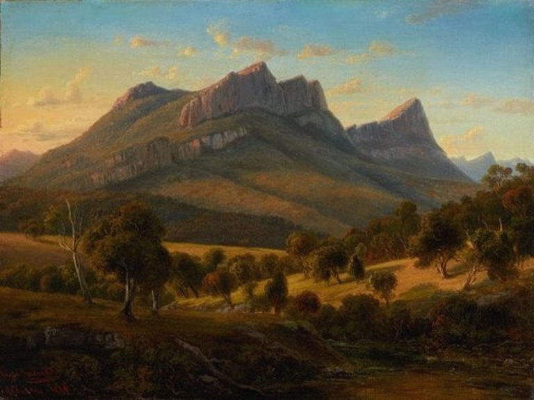 Mount Abrupt The Grampians 1856 Eugene von Guérard Art Gallery of NSW