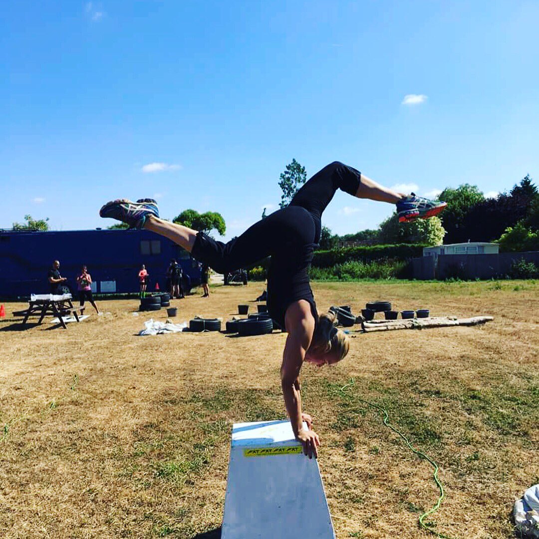 When u invite gymnasts to FXT Obstacle Addict 😂 #spartanrace #toughmudder #rocketrace