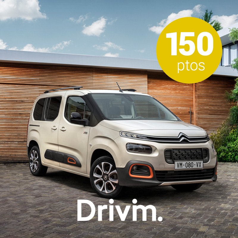 Llévate 150 € de descuento adicional en tu Citroën, Subaru o Ds, por tu cara bonita.
Canjea 150 puntos Frequent Driver en <a href="/DrivimGrup/">DRIVIM</a> y cambia tu coche por uno nuevo o de ocasión.
Descárgate nuestra app y disfruta de ofertas únicas con los km que recorres onelink.to/k35q8p