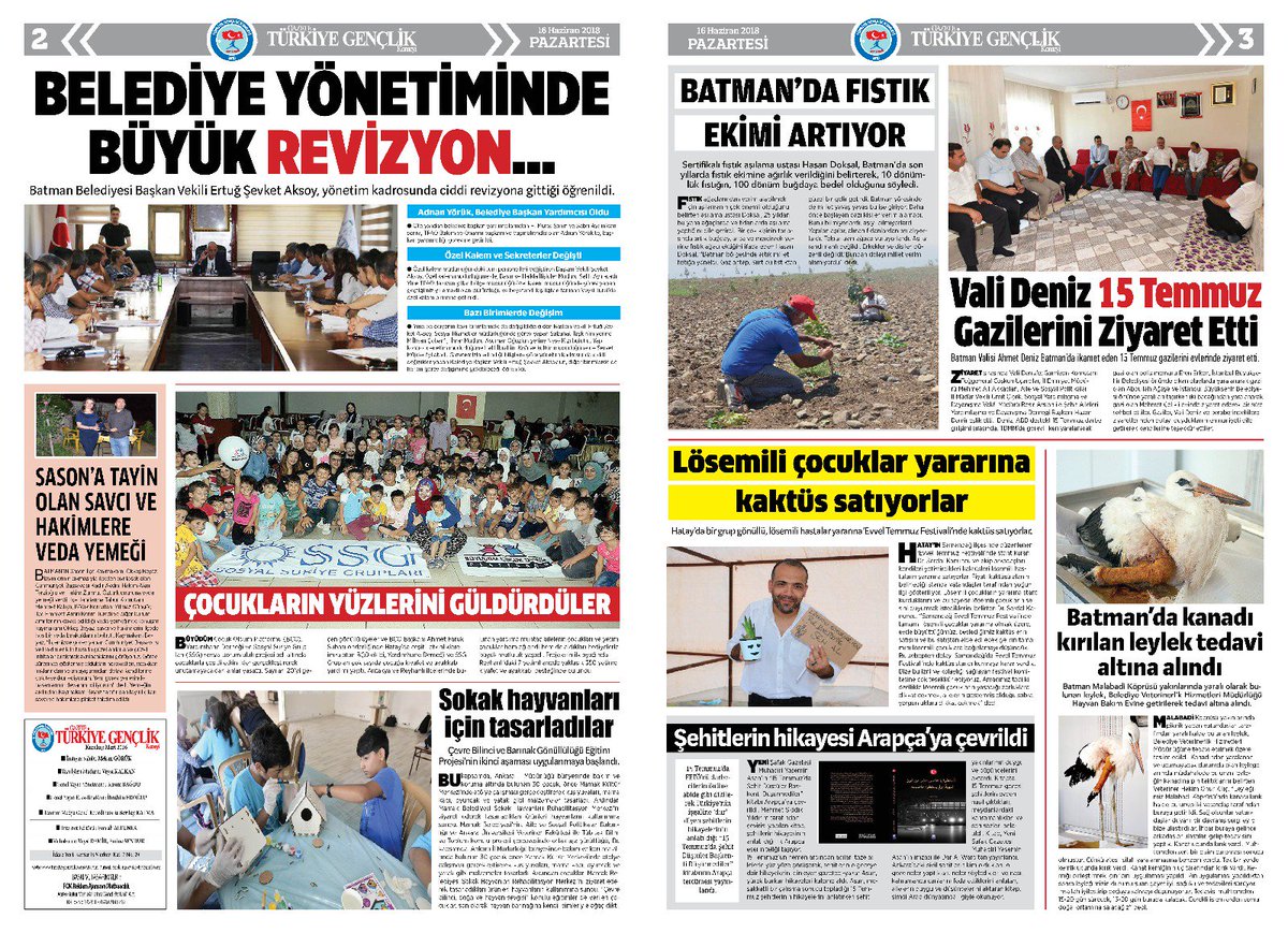 tgkresmi's tweet photo. Türkiye Gençlik Konseyi Gazetemizin bu haftaki sayısı https://t.co/EcFPs77j4u