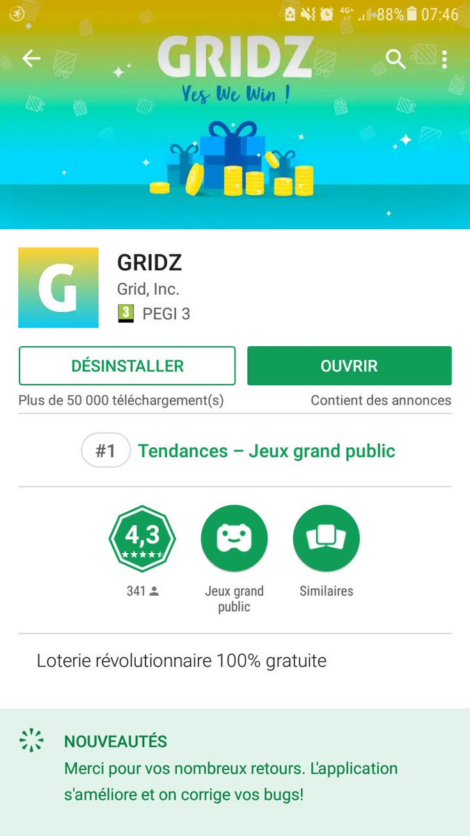 TestApps12's tweet image. 50€ en cadeaux à gagner! 
À 200 followers, et simplement télécharger GRIDZ et entrer le code DX498A
Tirage au sort pour auc 200 followers! 
Commentez ce que vous aimeriez en cadeau!
