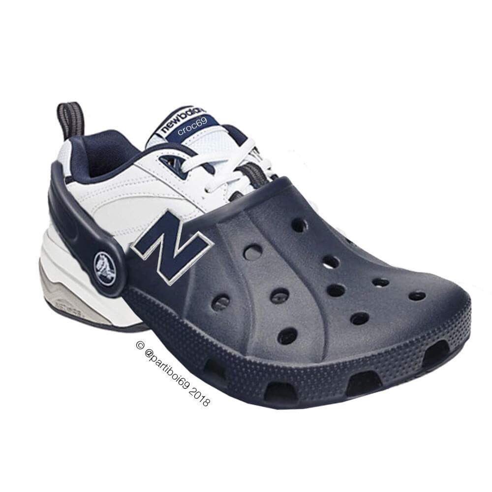 new balance crocs cheap online