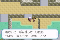 センジ A Twitter しつれんを いやす ために おけいこ がんばって いたら つよく なったわ きえーいっ ナナシマ 1のしま ともしびやま かくとうむすめのシノブ ポケモンfrlg ボイスチェッカー