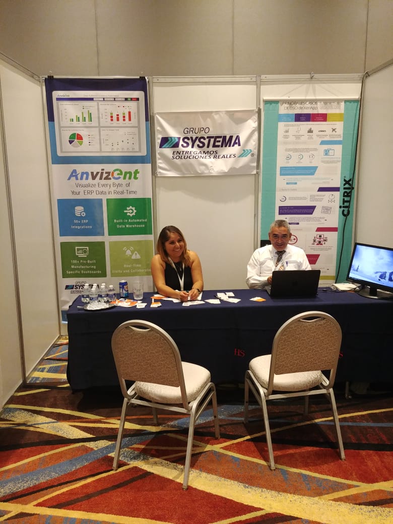 Anvizent's tweet photo. @Anvizent at #Entix2018, Mexico
#Exact #Epicor #Epicorusers #Sage200 #Sage300 #Sage #ExactOnline #Syspro_USA #SageNAmerica #Mfg #ManufacturingAnalytics #ERPAnalytics https://t.co/ZNrjYcKWLw