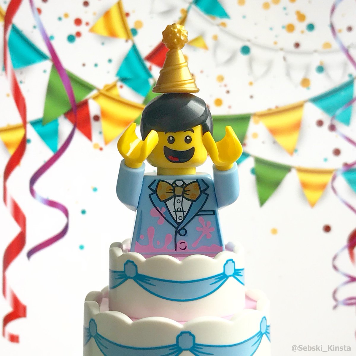 lego birthday minifigure