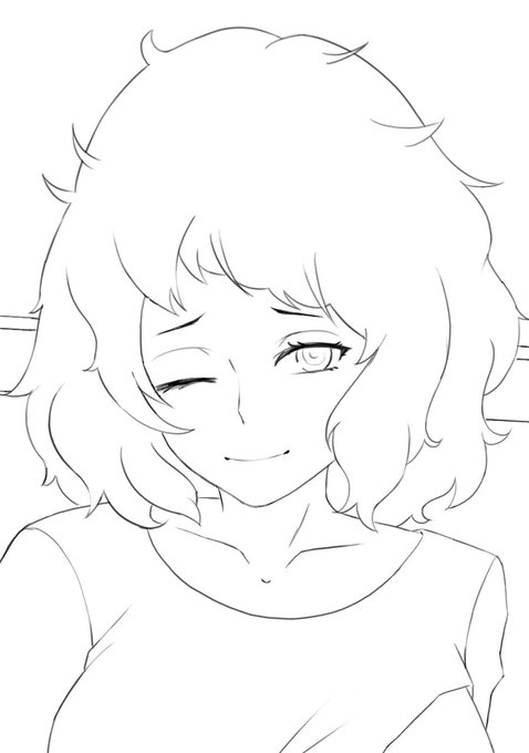 Just a little preview of what I'm working on.
NSFW Kawakami Sadayo from Persona 5, the full image will go up on my pixiv, link to that in my bio