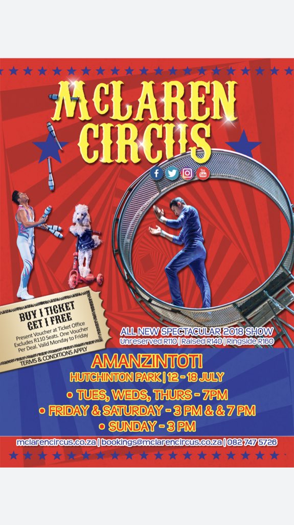 Mclaren Circus on Twitter "Don't miss McLarenCircus final two