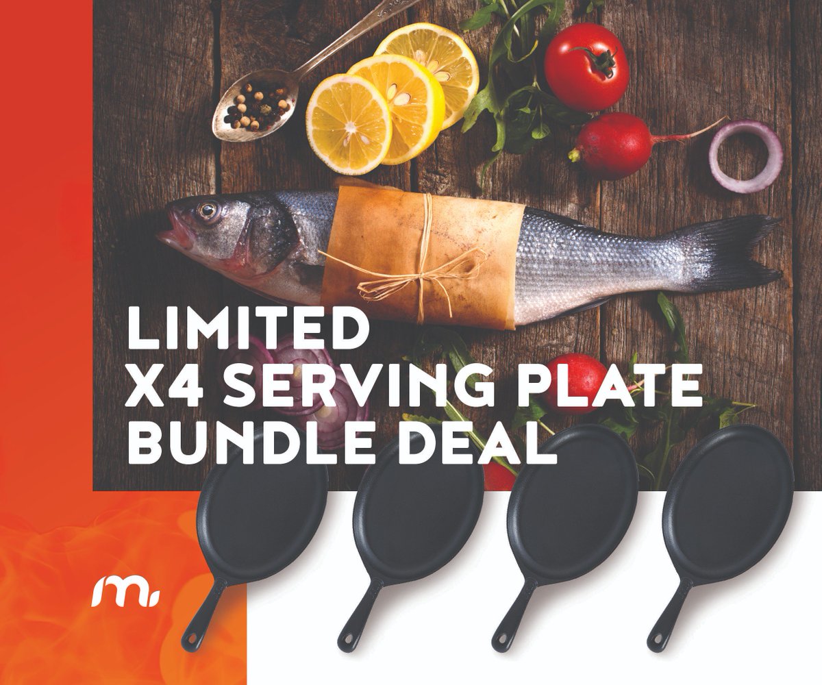 Limited sale now on! 
Get 4 cast iron serving plates for only R399!

Buy now: megamaster.co.za/collections/sa… 
#TogetherMadeBetter #save #Megamaster *T's &amp; C's apply.