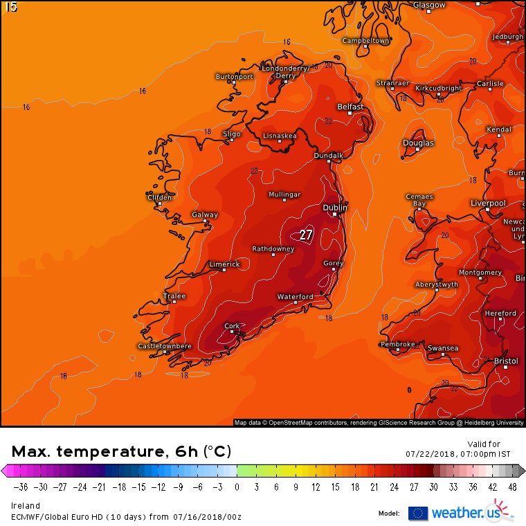 Weather Charts Ireland