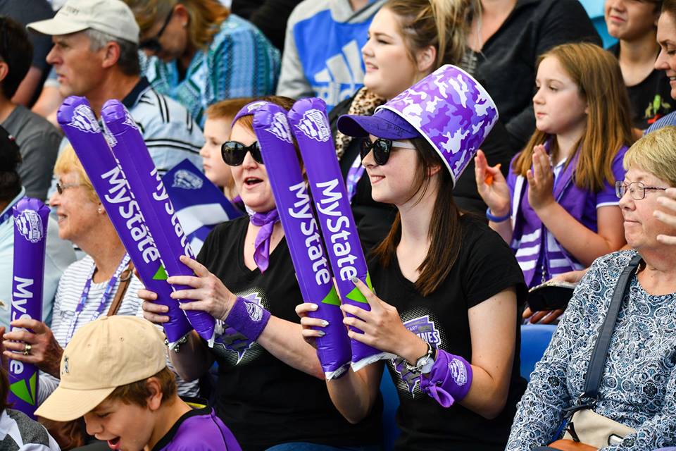 3 x #WBBL04 Marquee Home Games = Good News.
MyState Bank = GREAT NEWS!
Full story from today's major announcement - bit.ly/2zGWjKJ
#TasmaniasTeam