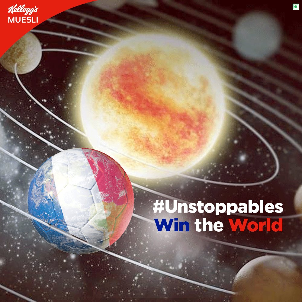 No force in the world can stop the #Unstoppables. Here's to the magnificent victory of France! #WorldCupFinale